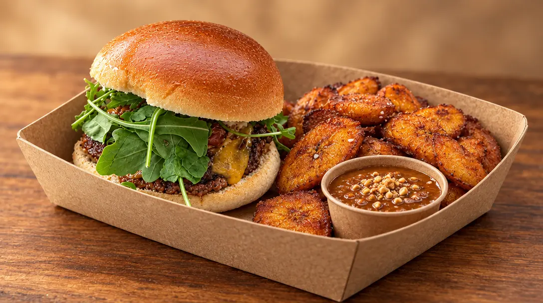 Formule burger et accompagnement